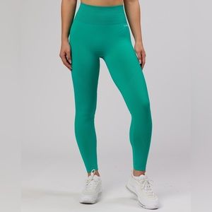 NWT - LKSD - Limitless Seamless Full Length Legging - Hyper Teal - Large